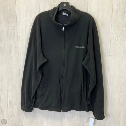 Jacket Fleece By Columbia In Black, Size: Xl