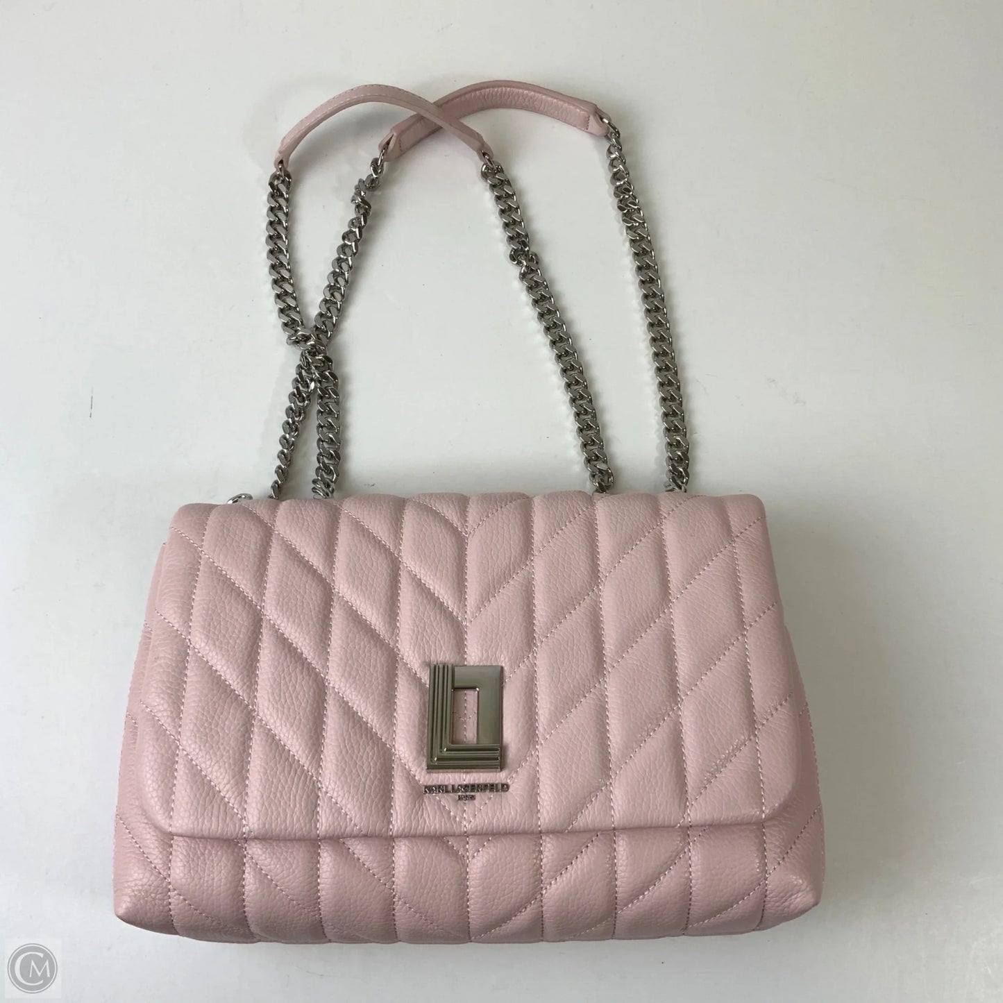 Handbag Designer By Karl Lagerfeld, Size: Medium