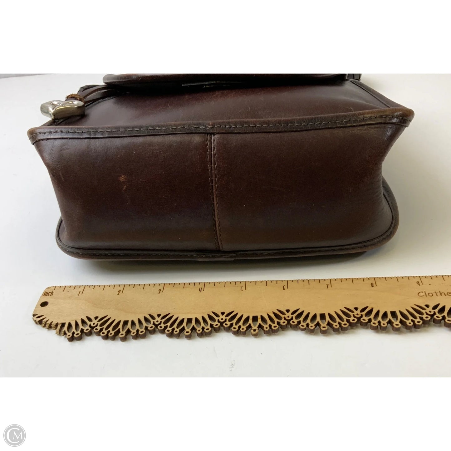 Crossbody Leather By Brighton, Size: Medium