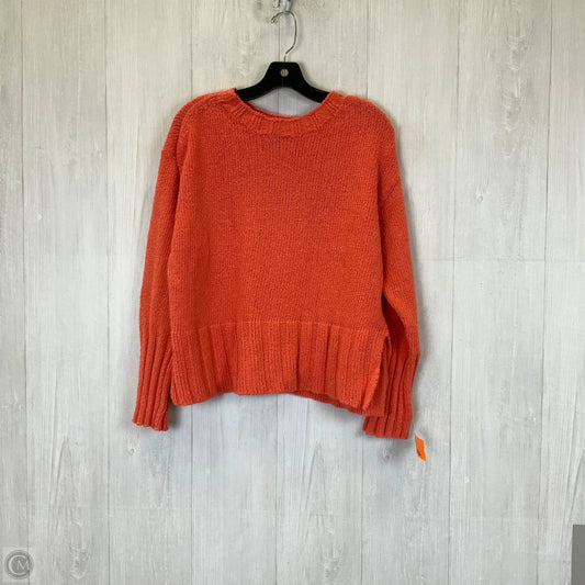 Sweater By J. Crew In Coral, Size: M