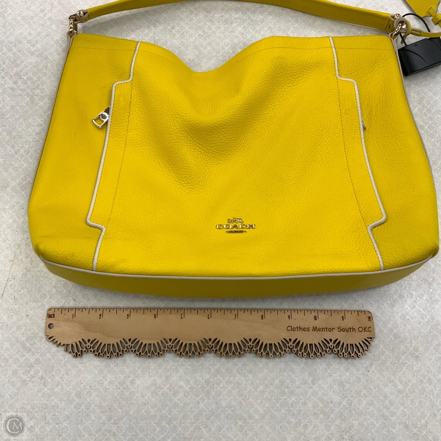 Handbag Designer By Coach, Size: Medium