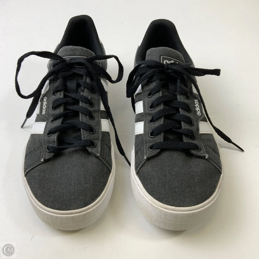 Shoes Sneakers By Adidas In Grey & White, Size: 7