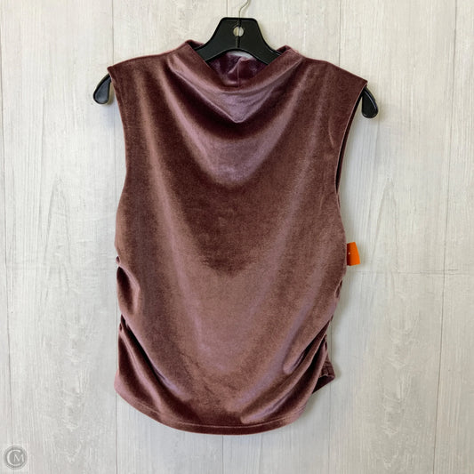Top Sleeveless By A New Day In Purple, Size: M