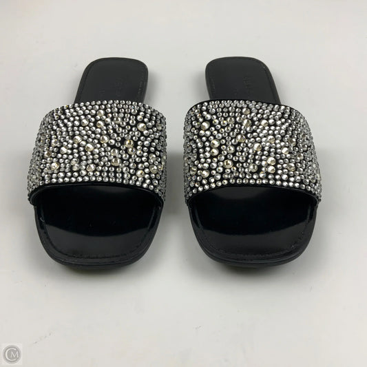 Sandals Designer By Kate Spade In Black, Size: 9.5