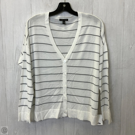Top Long Sleeve By Eileen Fisher In White, Size: S