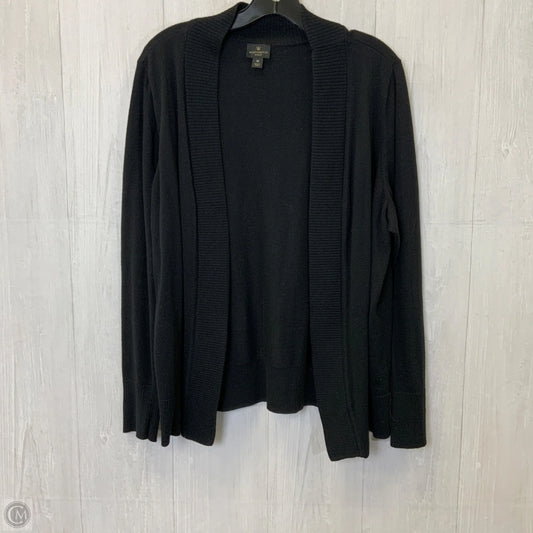 Cardigan By Worthington In Black, Size: 1x