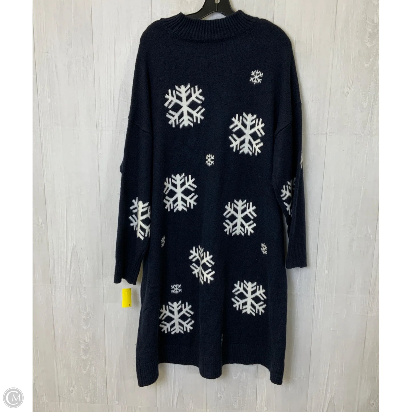 Dress Sweater By Lane Bryant In Navy, Size: 4x