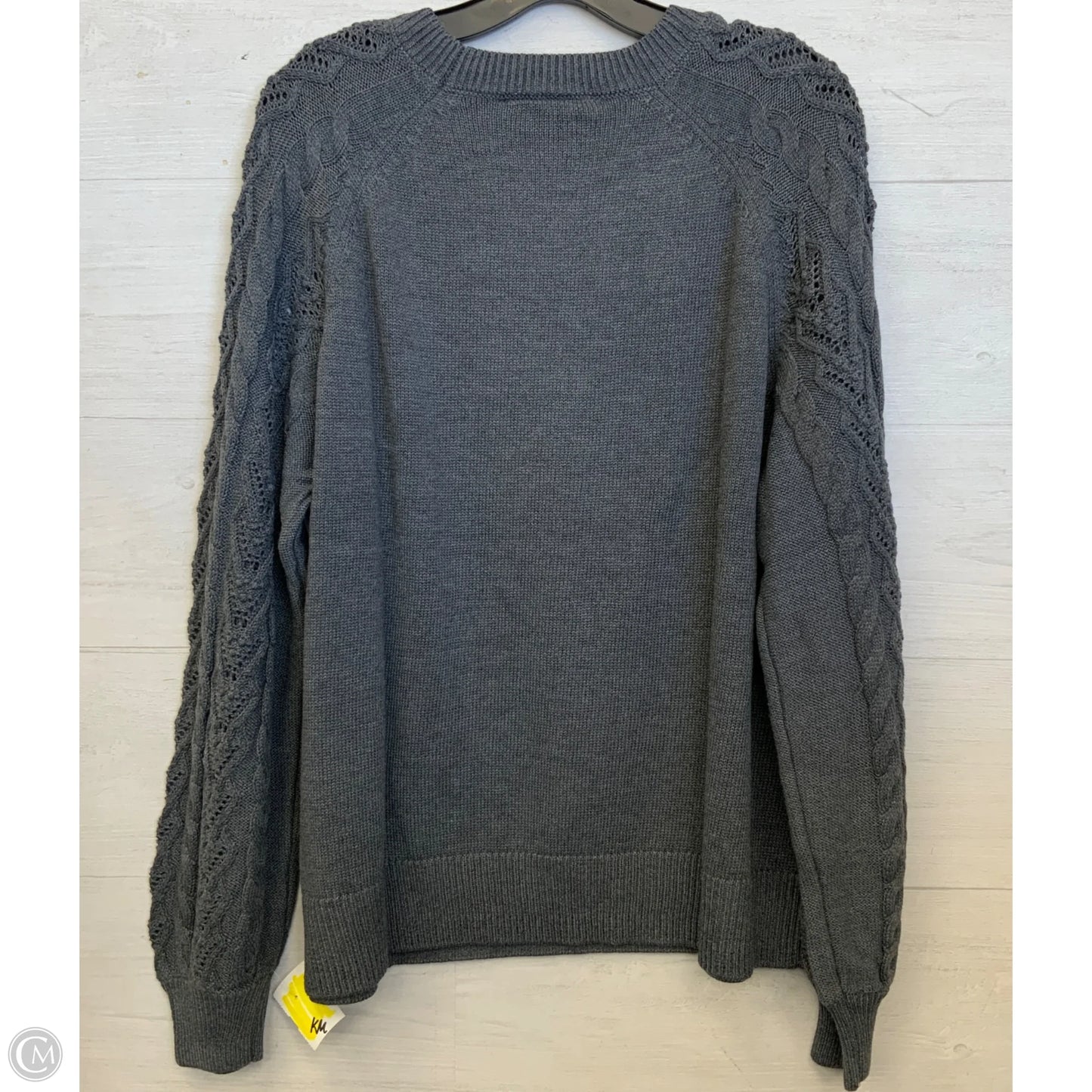Sweater By Lane Bryant In Grey, Size: 3x