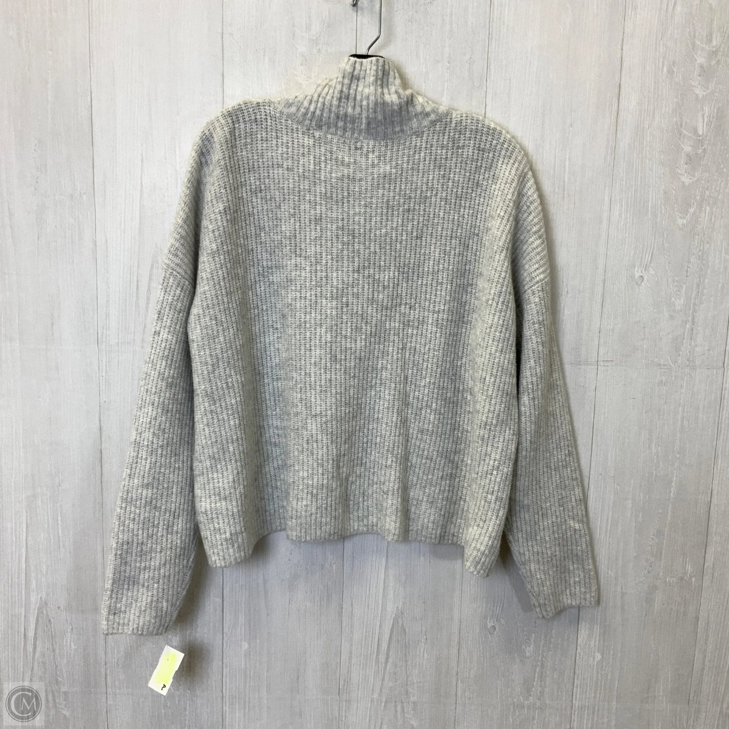 Sweater By Clothes Mentor In Grey, Size: Xxl