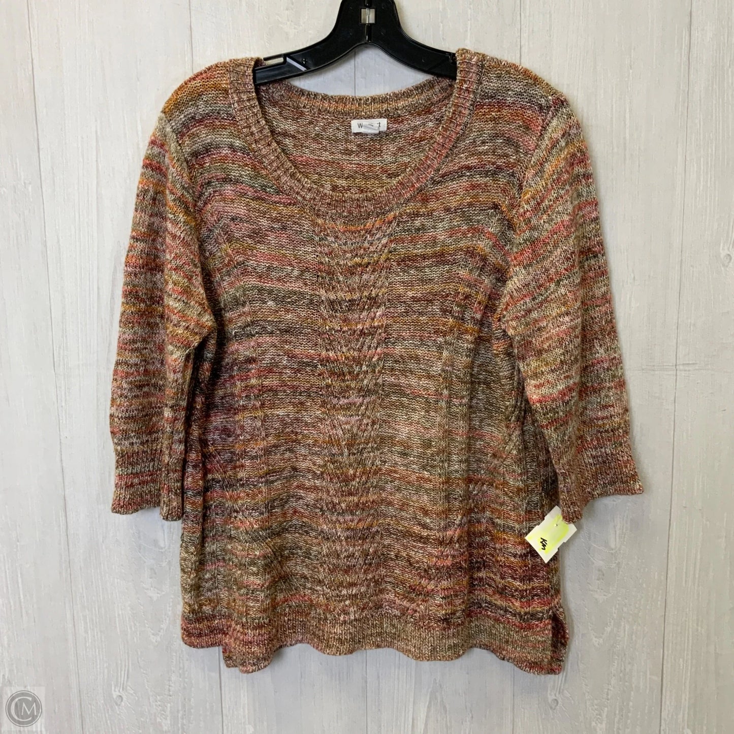 Top 3/4 Sleeve By Westport In Multi-colored, Size: Xl