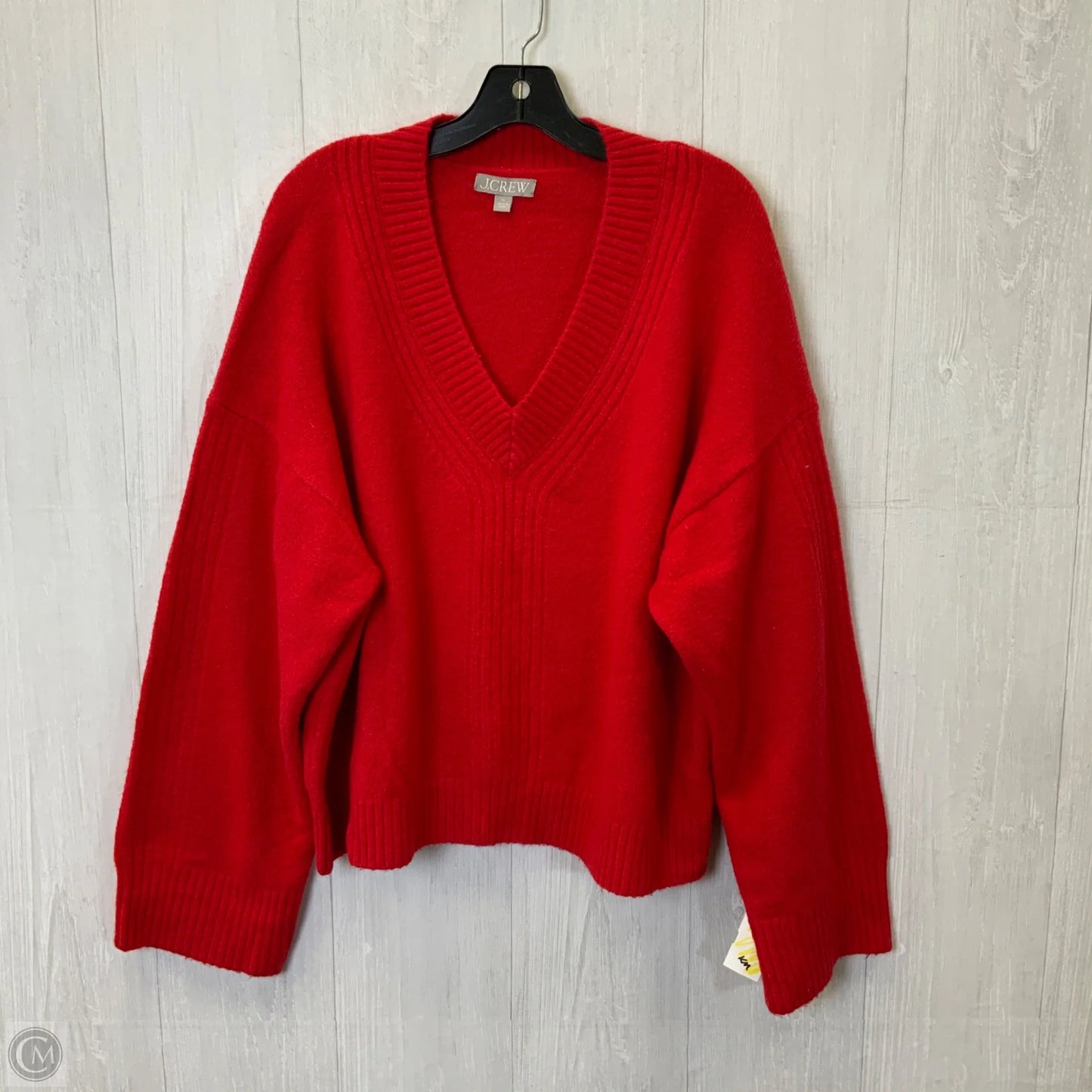 Sweater By J. Crew In Red, Size: Xl