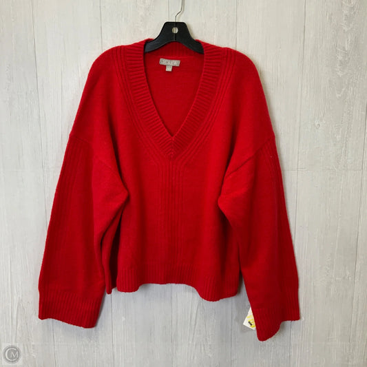 Sweater By J. Crew In Red, Size: Xl