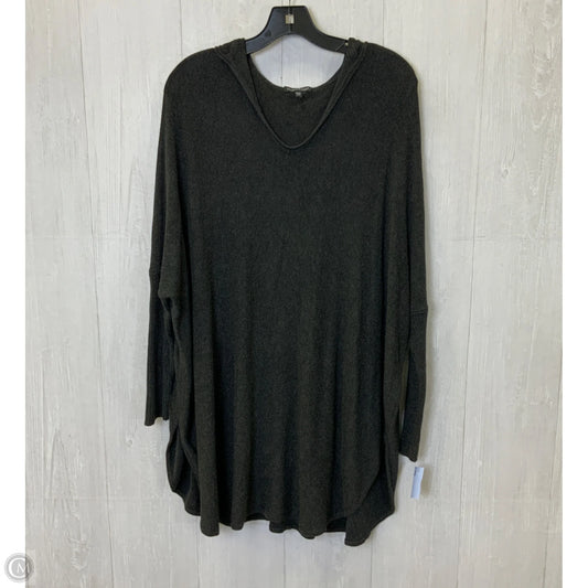 Top Long Sleeve Basic By Eileen Fisher In Grey, Size: L