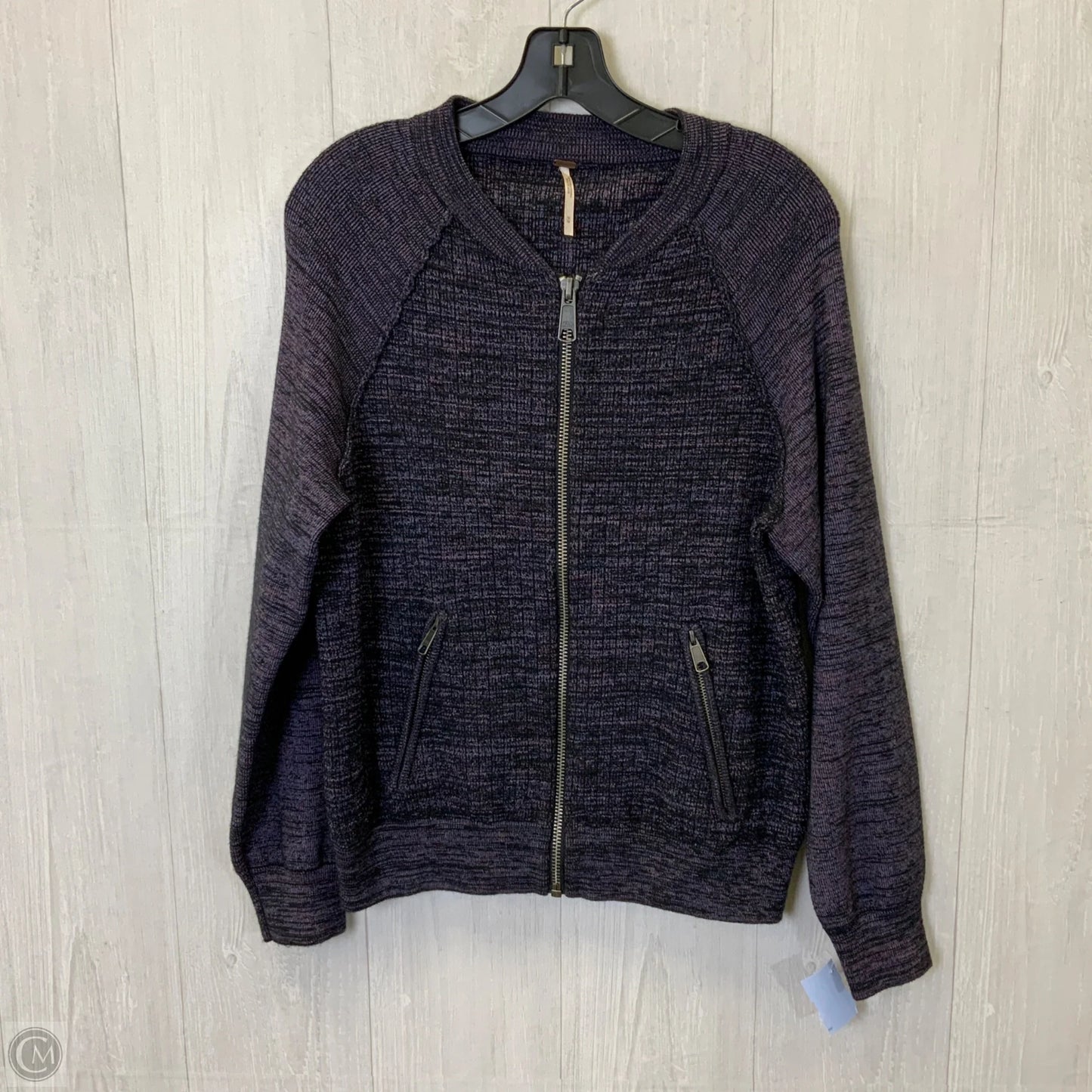 Cardigan By Free People In Purple, Size: M