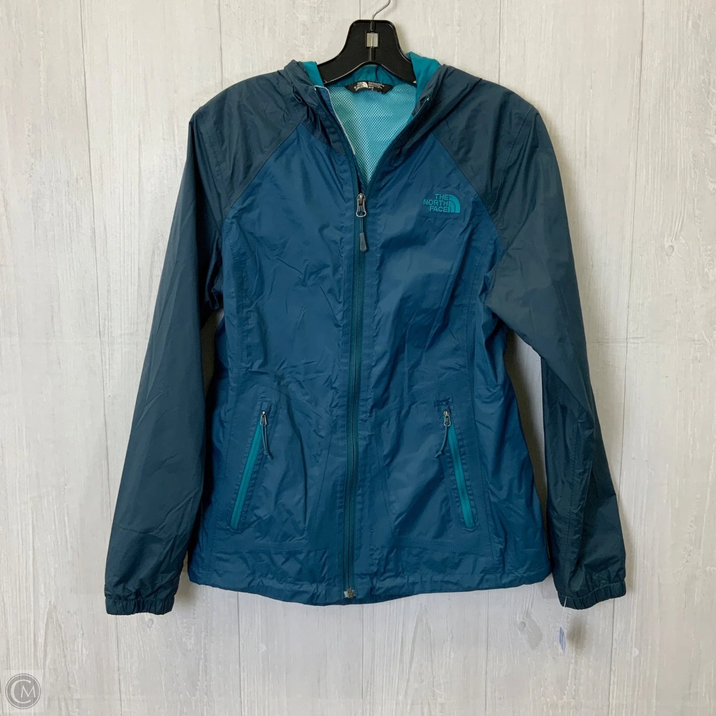 Jacket Windbreaker By The North Face In Blue, Size: M