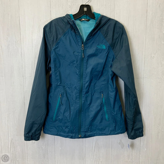 Jacket Windbreaker By The North Face In Blue, Size: M