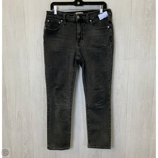 Jeans Skinny By Madewell In Black, Size: 6