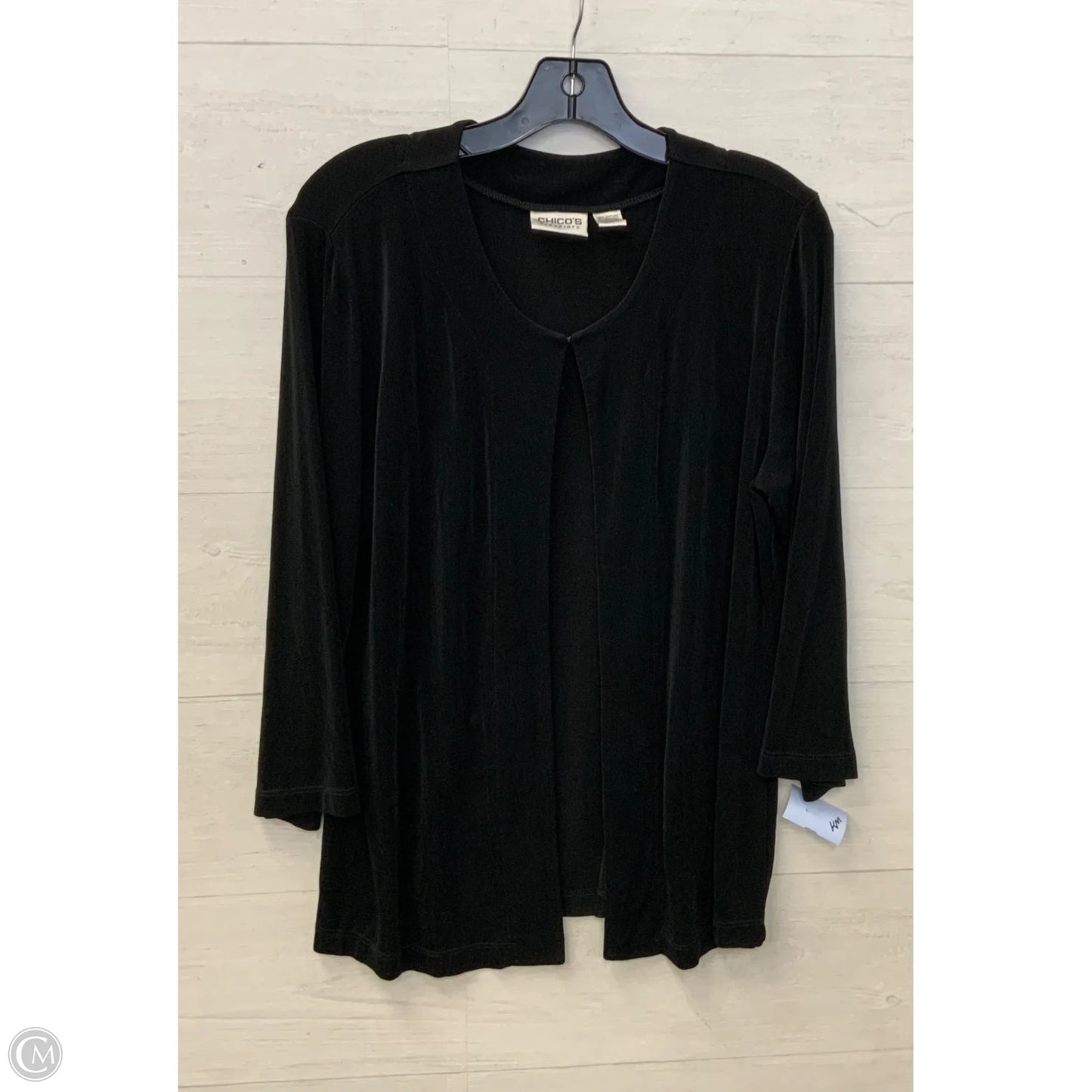 Cardigan By Chicos In Black, Size: L