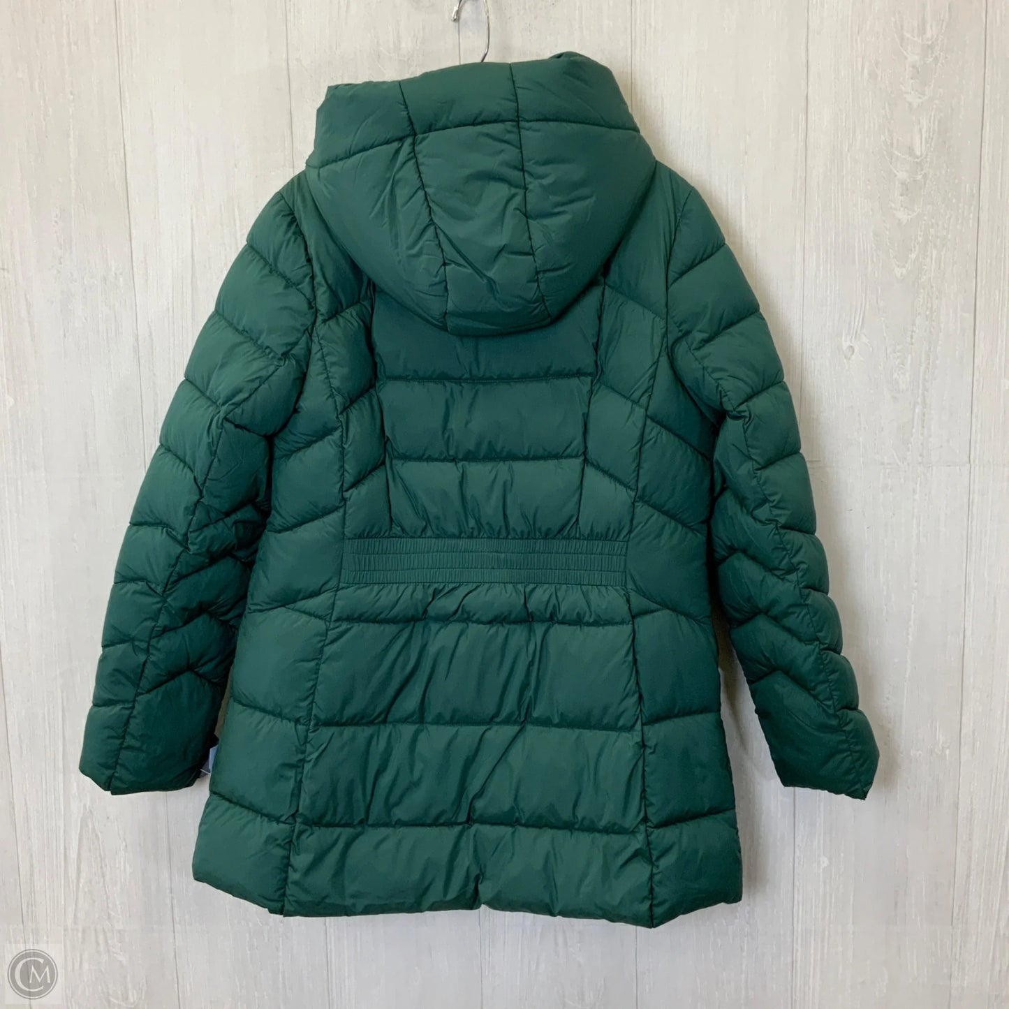 Coat Puffer & Quilted By Bernardo In Green, Size: M
