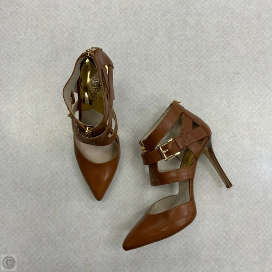 Shoes Designer By Michael Kors Collection In Brown, Size: 7