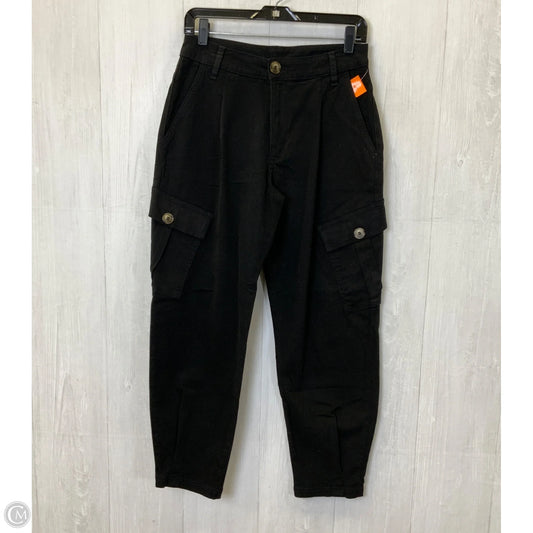 Jeans Wide Leg By Amadi In Black, Size: Xs