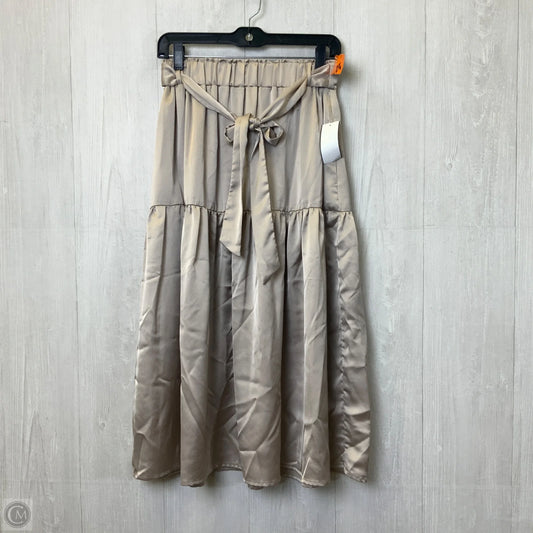 Skirt Maxi By June & Hudson In Cream, Size: S