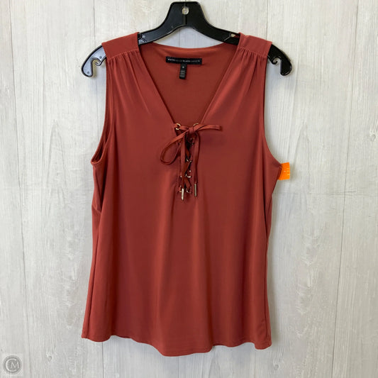 Top Sleeveless By White House Black Market In Mauve, Size: M