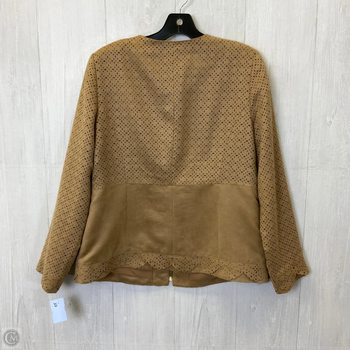 Jacket Other By Chicos In Tan, Size: M