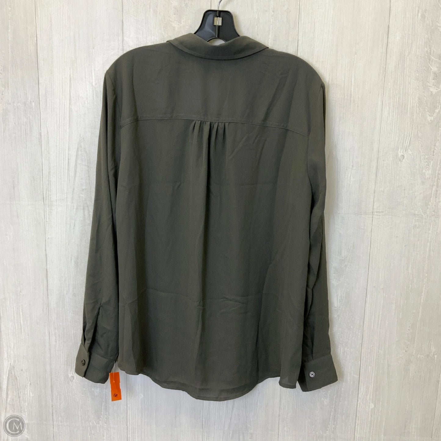 Top Long Sleeve By Maurices In Grey, Size: L