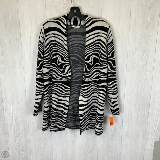 Cardigan By Sioni In Zebra Print, Size: S