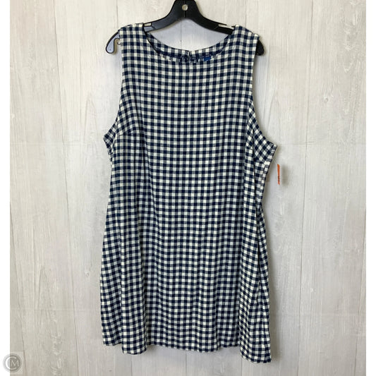 Dress Casual Short By Old Navy In Plaid Pattern, Size: Xl