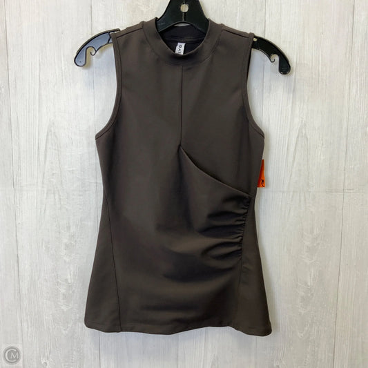 Athletic Top Short Sleeve By Athleta In Grey, Size: Xs