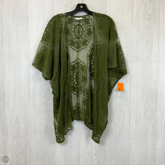 Kimono By Maurices In Green, Size: Osfm