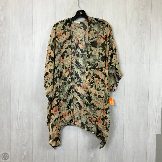 Kimono By Maurices In Floral Print, Size: Osfm