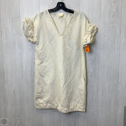 Dress Casual Short By Maeve In Cream, Size: S