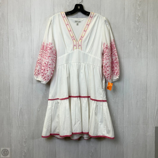 Dress Casual Short By Versona In White, Size: M