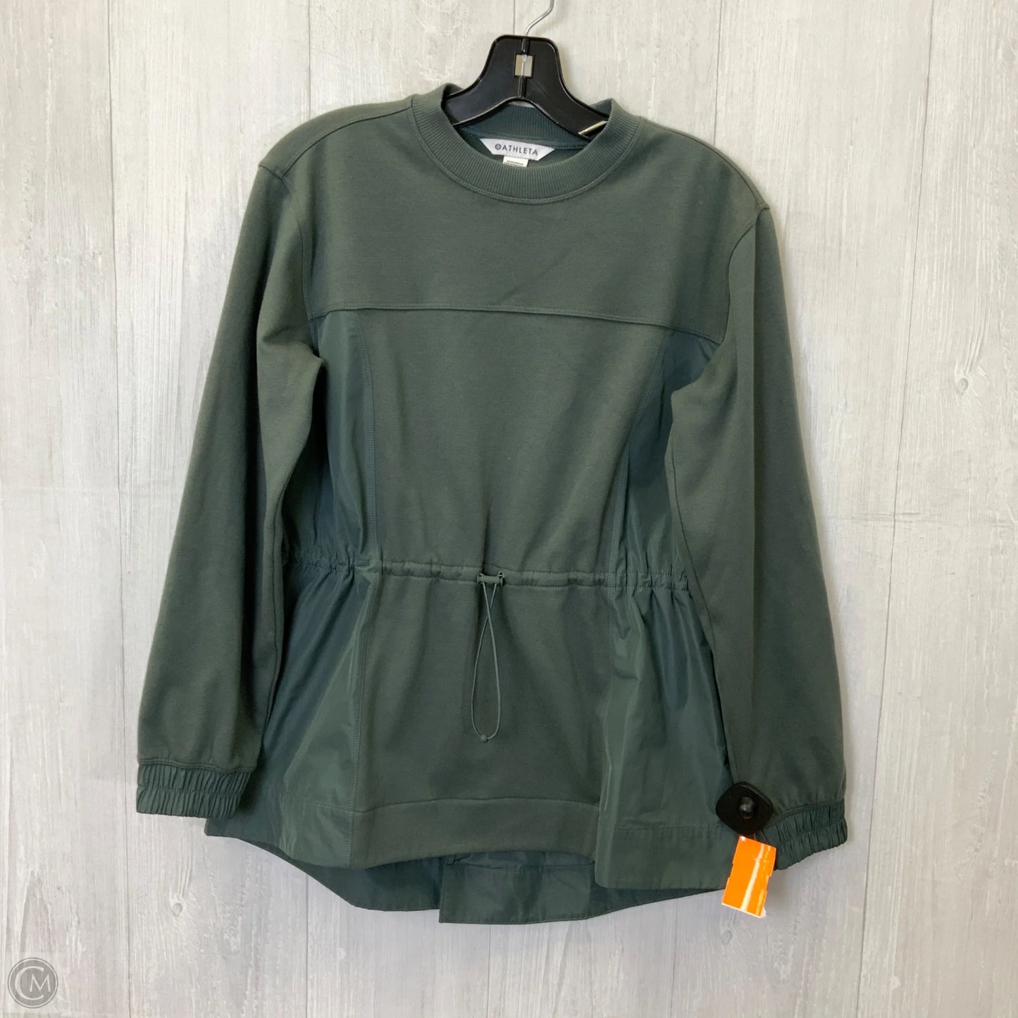 Athletic Jacket By Athleta In Green, Size: Xxs