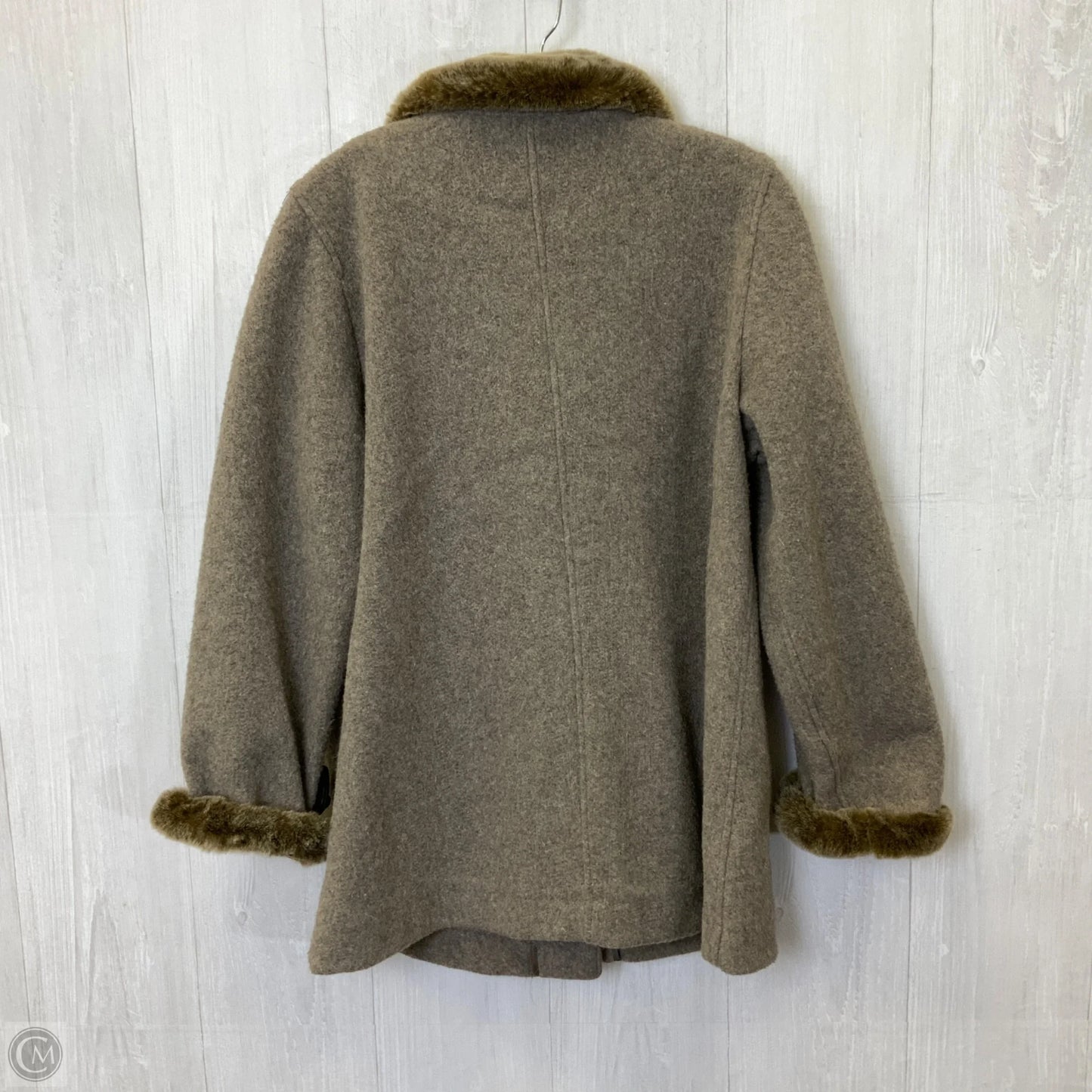 Coat Peacoat By J. Jill In Brown, Size: S