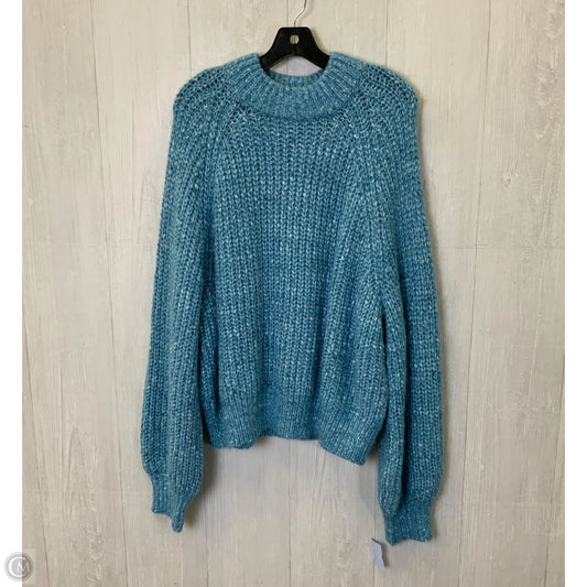 Sweater By Ana In Blue, Size: Xl