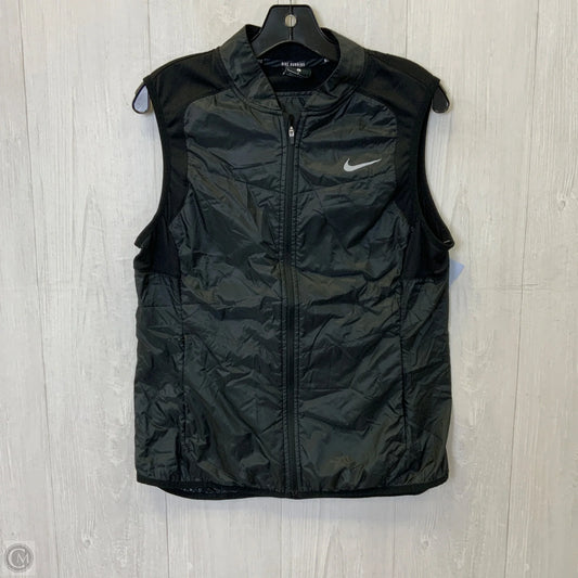Vest Puffer & Quilted By Nike In Black, Size: L