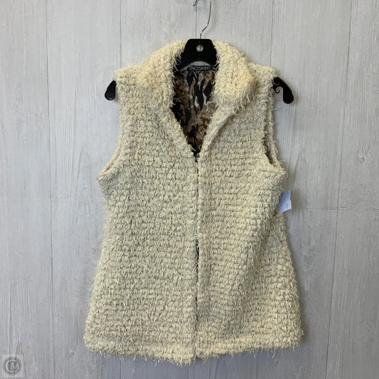 Vest Other By Clothes Mentor In Beige, Size: S