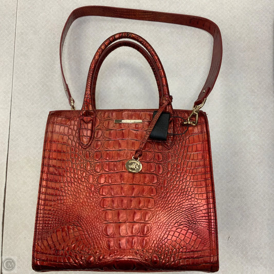 Handbag Designer By Brahmin, Size: Large