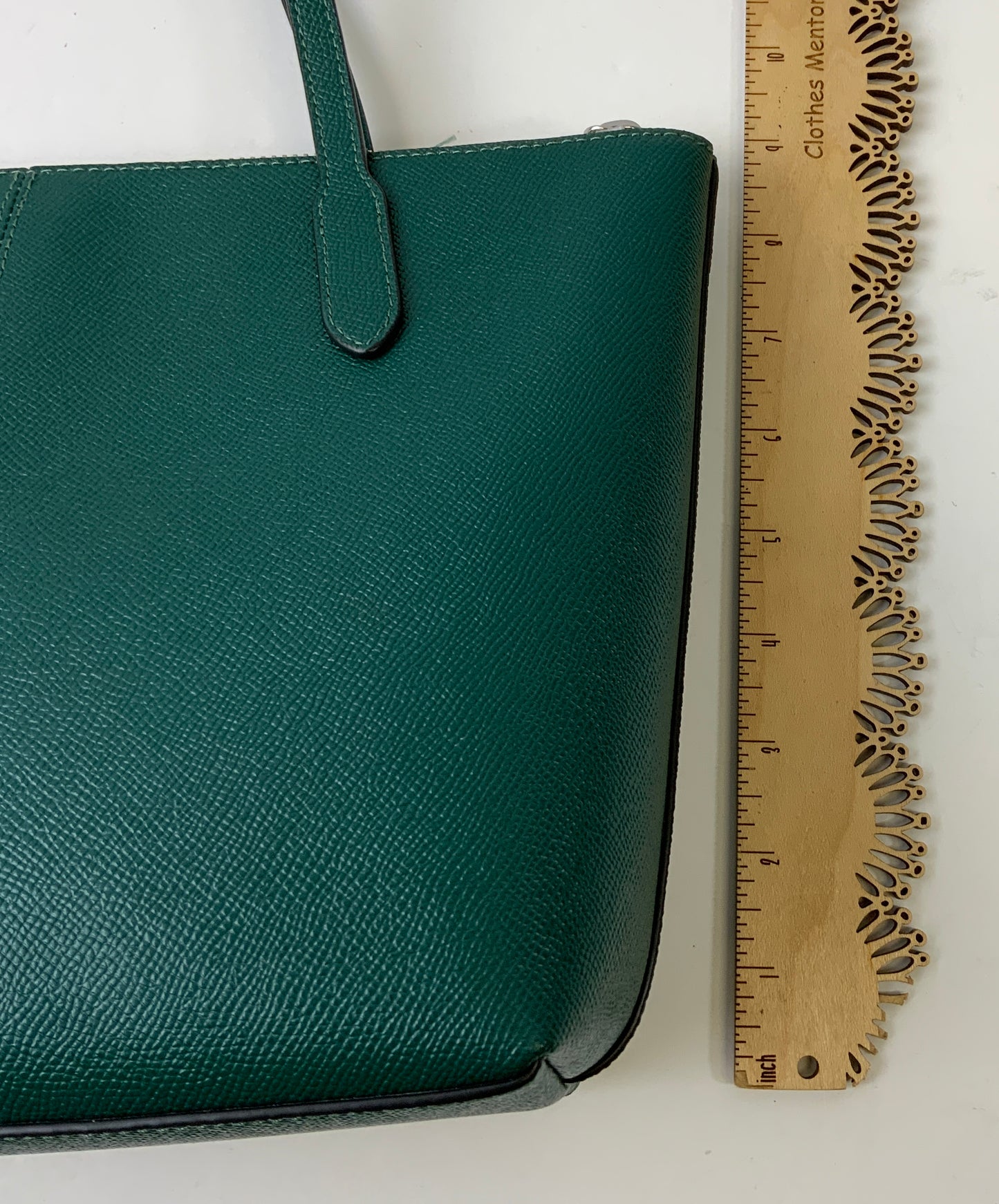 Handbag Designer By Coach In Teal, Size:Medium