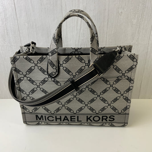 Handbag Designer By Michael Kors In Grey, Size:Large