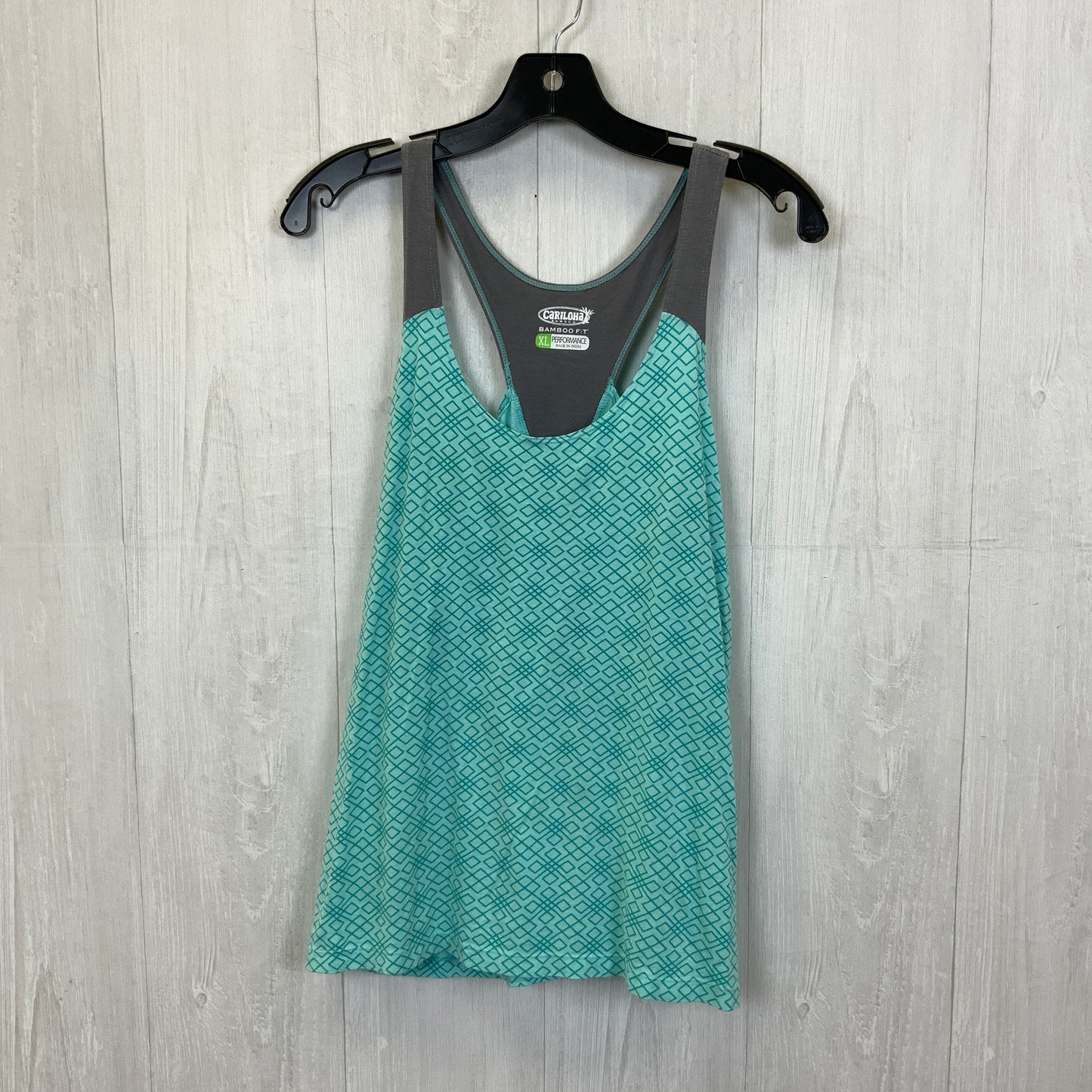 Tank Top By Clothes Mentor In Teal, Size:Xl
