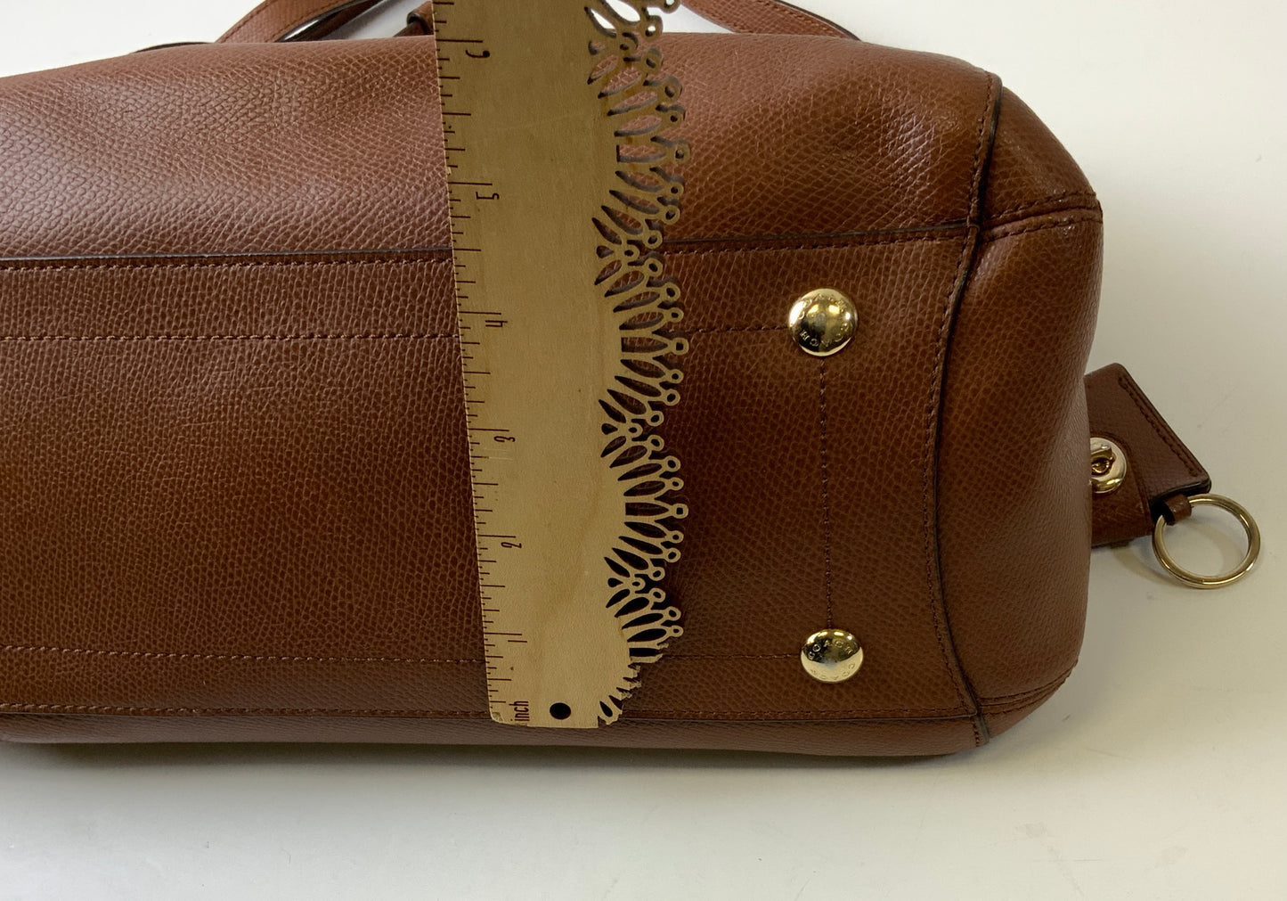 Handbag Designer By Coach In Brown, Size:Medium