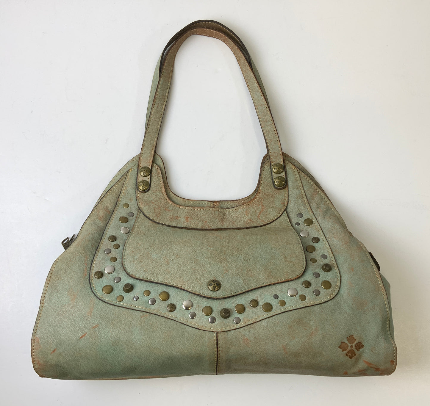 Handbag Designer By Patricia Nash In Green, Size:Large