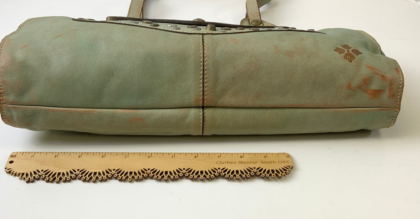 Handbag Designer By Patricia Nash In Green, Size:Large