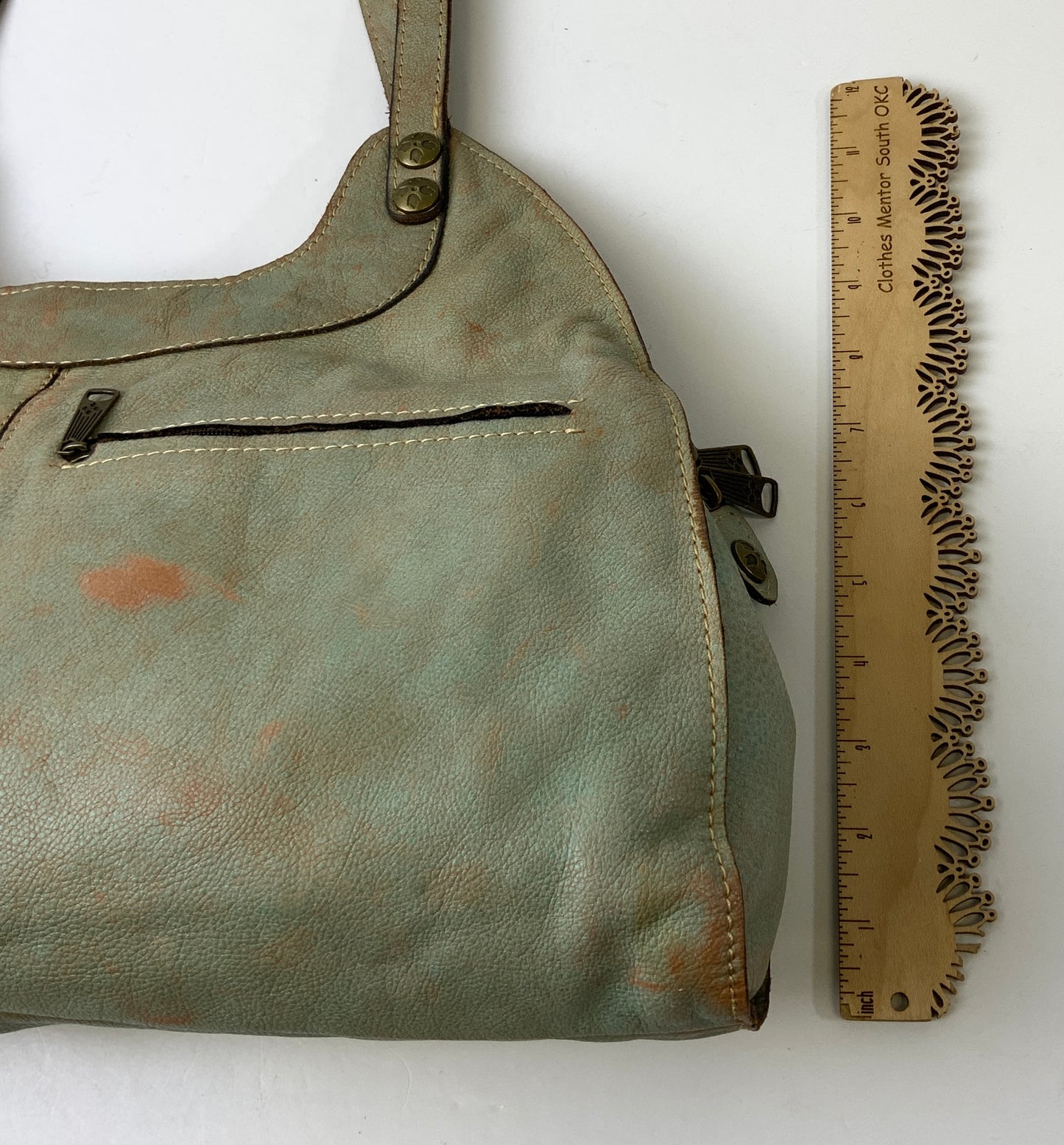 Handbag Designer By Patricia Nash In Green, Size:Large