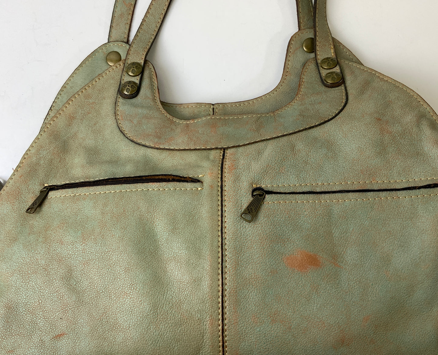 Handbag Designer By Patricia Nash In Green, Size:Large